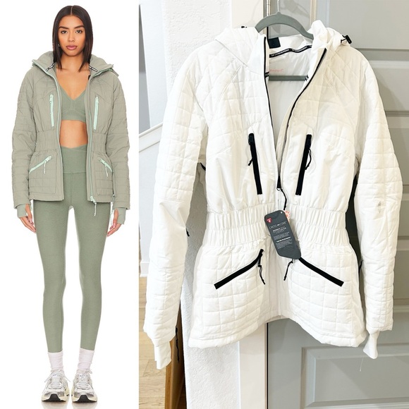 NWT Rare Free People All Prepped Parka Ski Jacket White - Picture 2 of 9